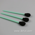 Big Round Head Cleanroom Black Foam Tip Swab